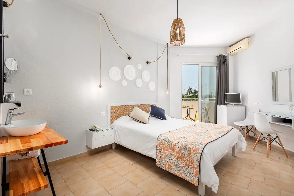 DOUBLE SEA VIEW Room, Mrs Chryssana Beach Hotel Crete By GHH, Crete