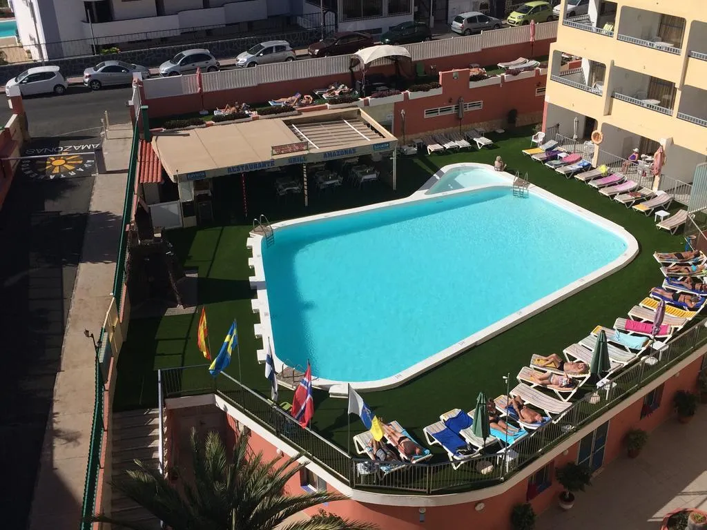 Pool, Apartamentos Amazonas, Gran Canaria