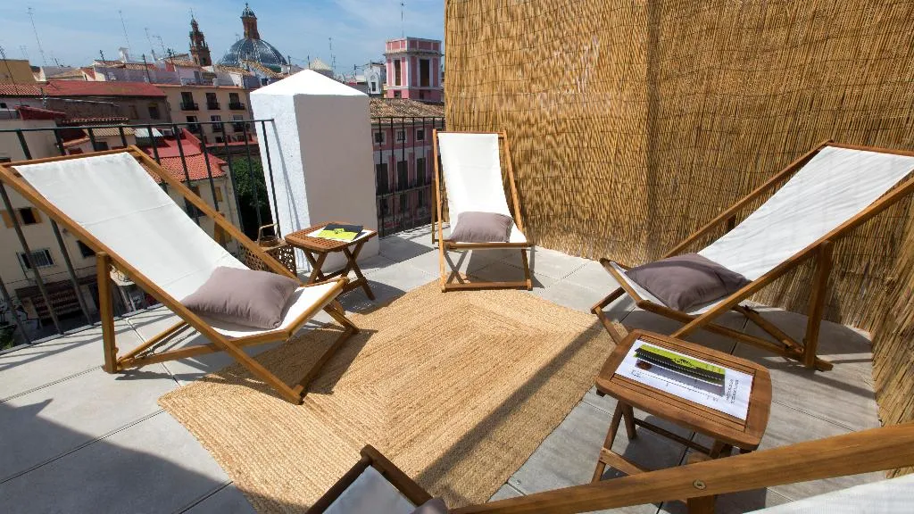 Terrace, Cosy Rooms Bolseria, Valencia