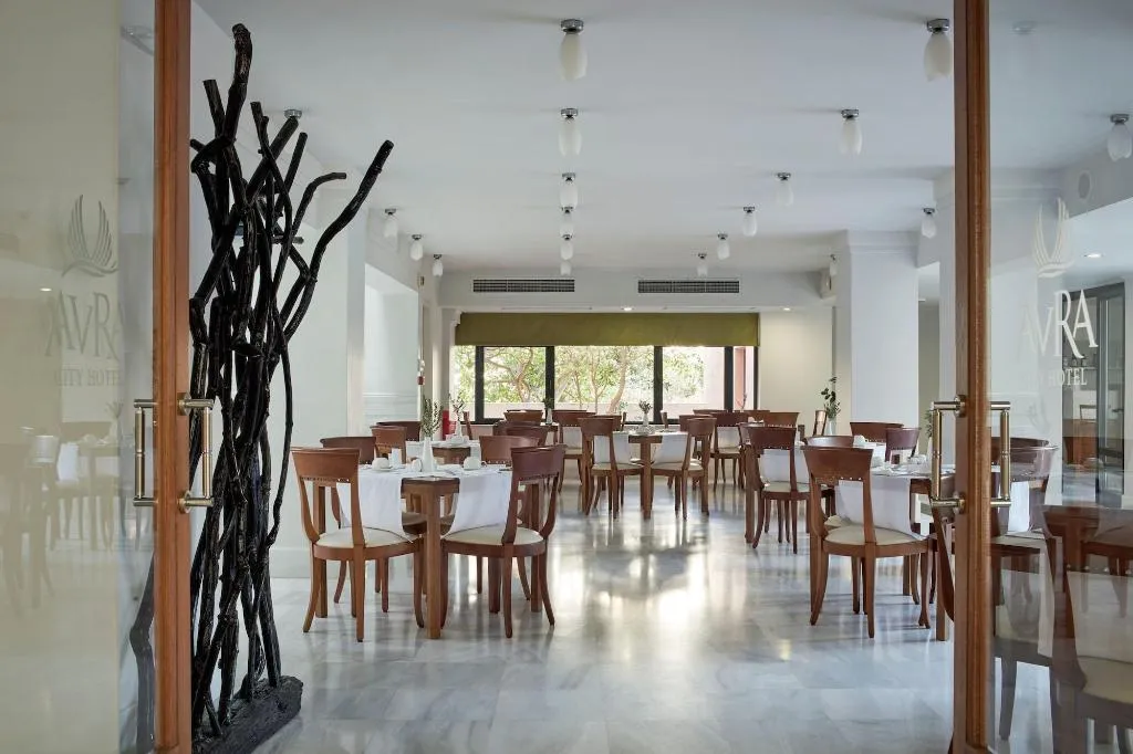 Restaurant, Avra City Hotel, Crete
