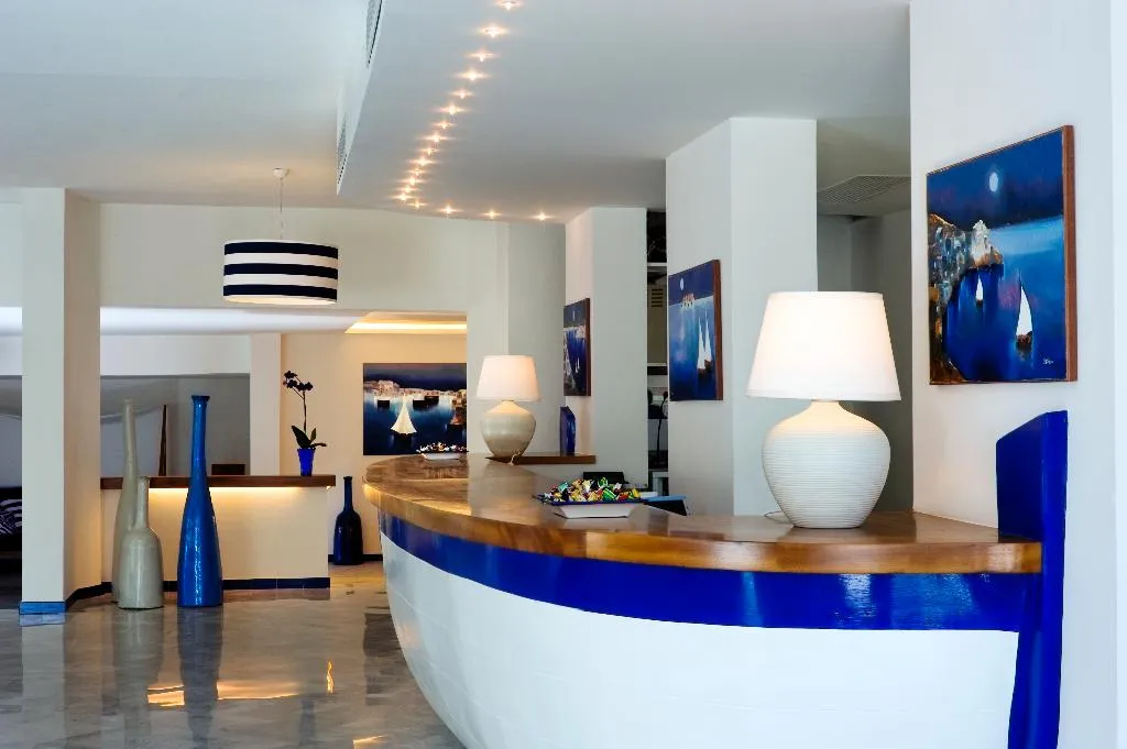 Lobby, Hotel Saline Palinuro, Naples