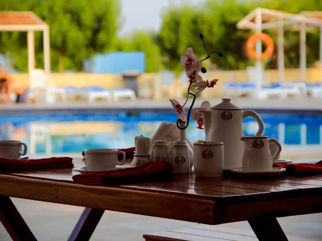 Terrace, Golden Beach Motel Sharjah, Dubai