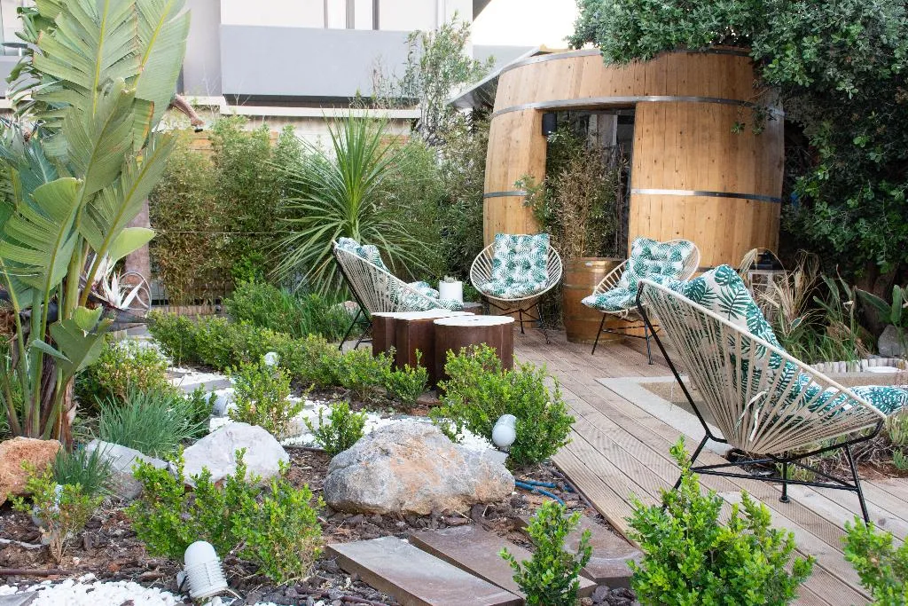 Terrace, Yianna Caravel Suites by Checkin (adults only), Crete