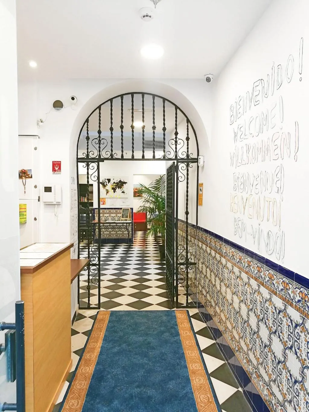 Lobby, Hostel A2C - Adults Only, Seville