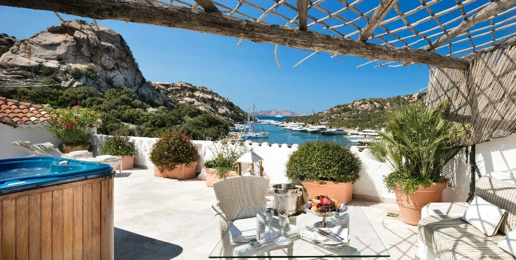 Terrace, Grand Hotel Poltu Quatu, Olbia