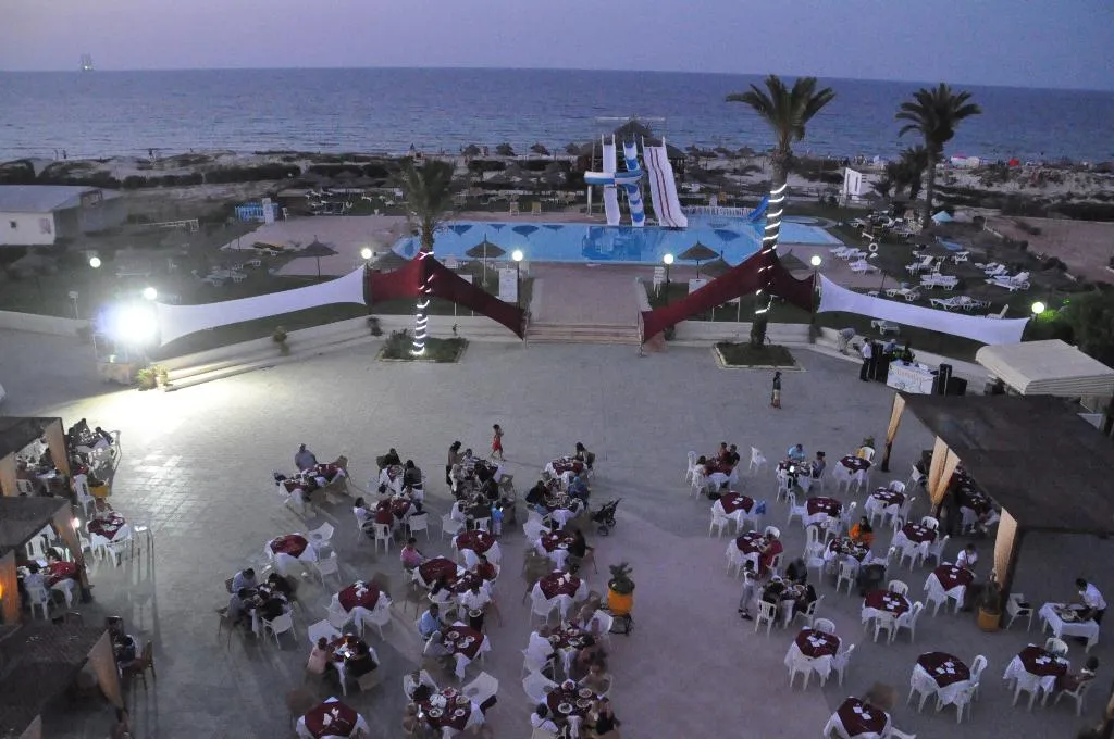 Terrace, Neptunia Beach, Tunisia