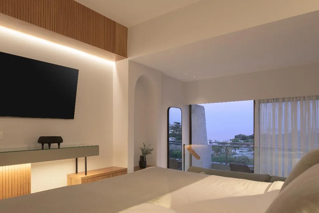Double or Twin SEA VIEW Room, Agapi Beach Resort, Crete