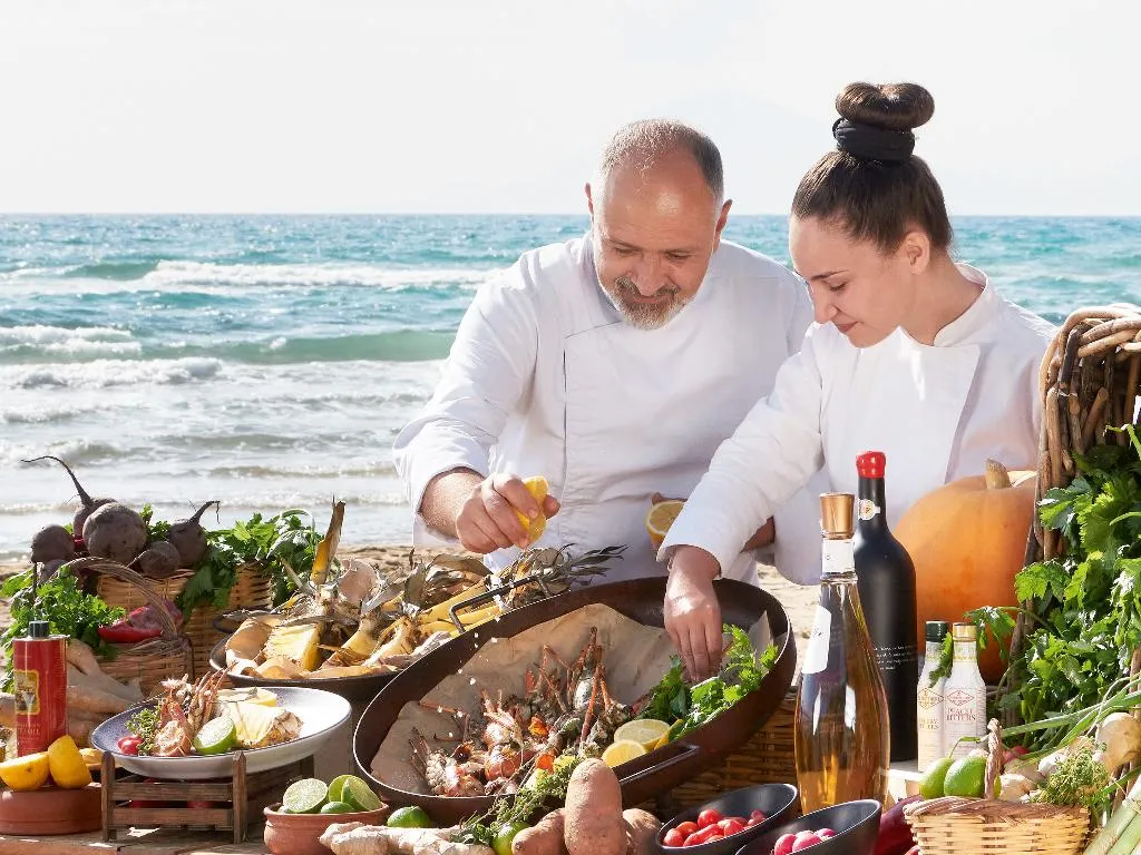 Restaurant, Mandola Rosa, A Resort to Live, Athens