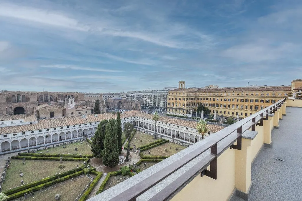 Terrace, Camplus Hotel Roma Centro, Rome