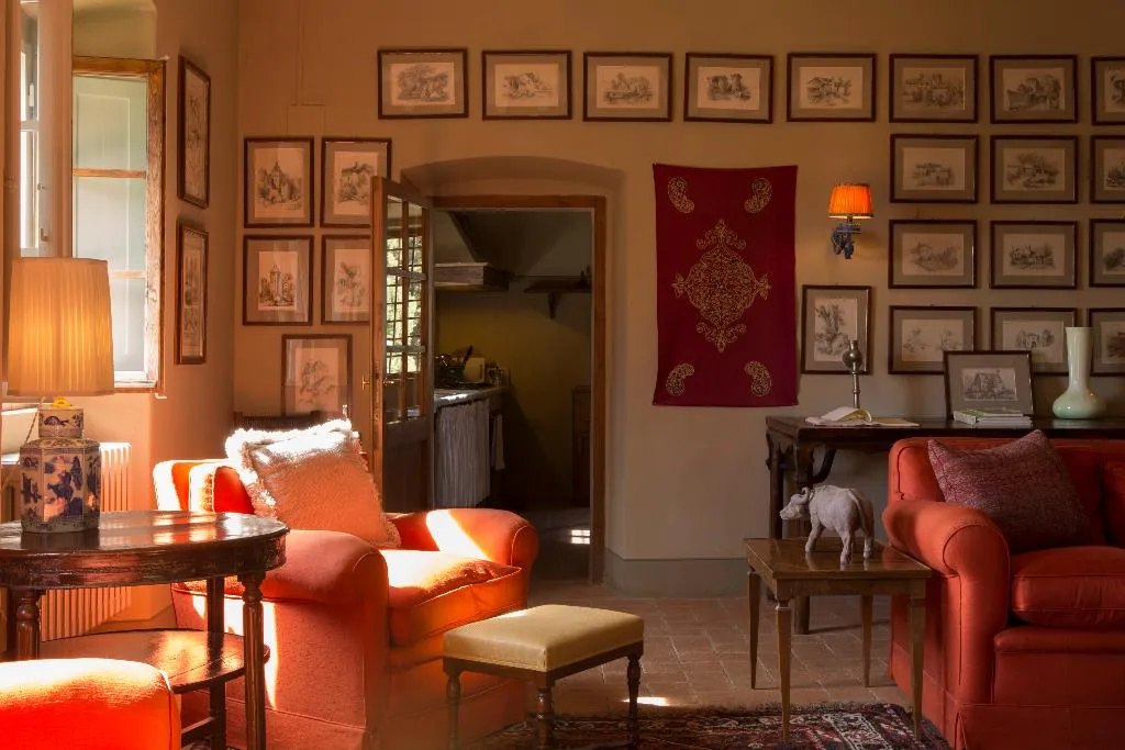 Lobby, Castello di Fonterutoli, Florence