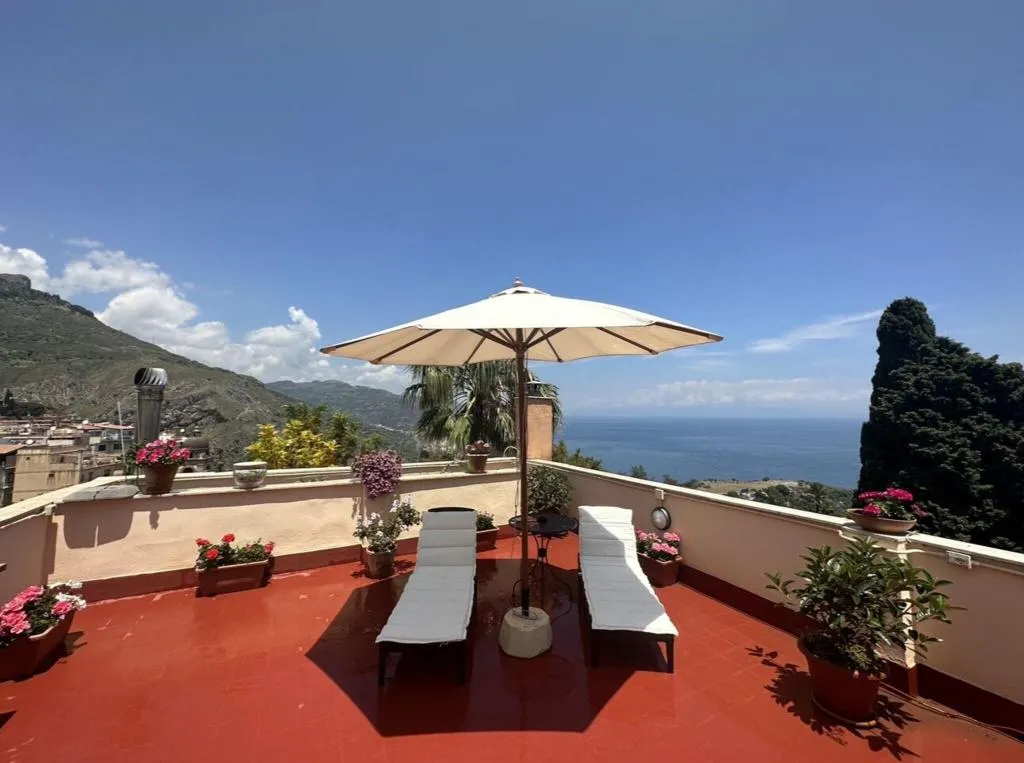 Terrace, Inn Piero, Taormina