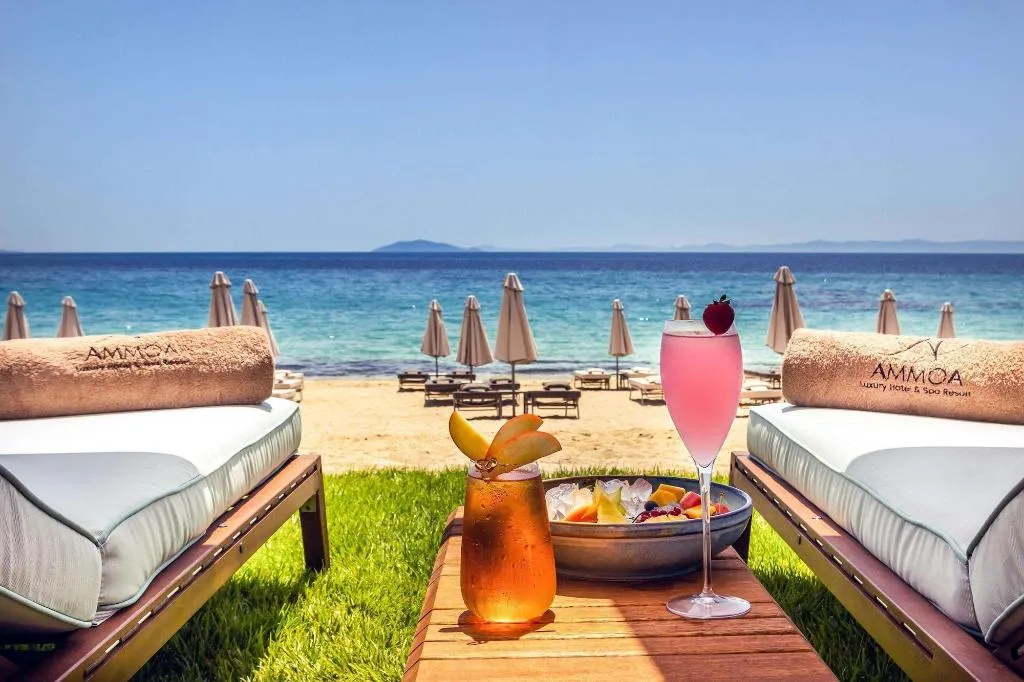 Beach, Ammoa Luxury Hotel & Spa Resort, Halkidiki