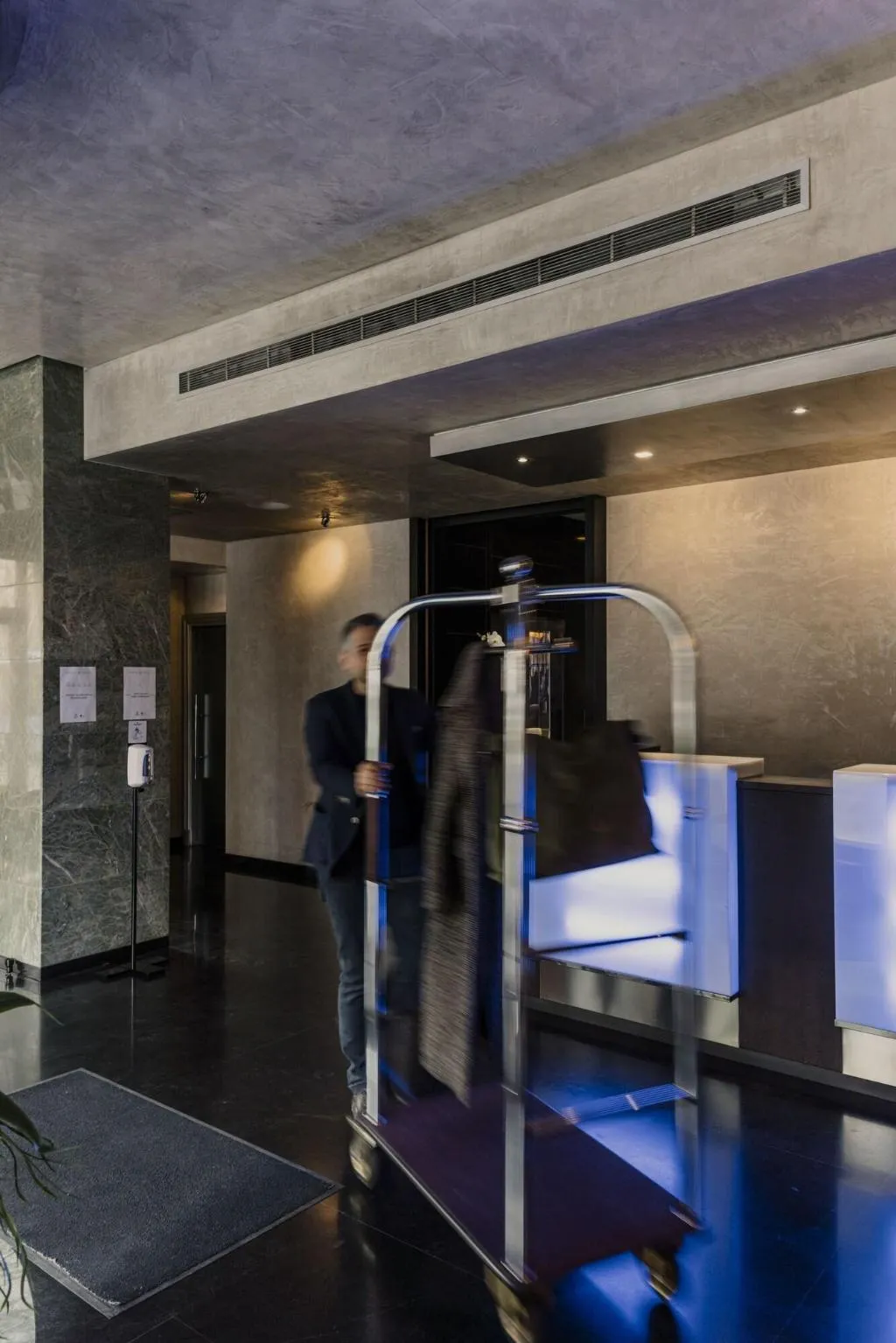 Lobby, Cosmopolitan Hotel, Florence