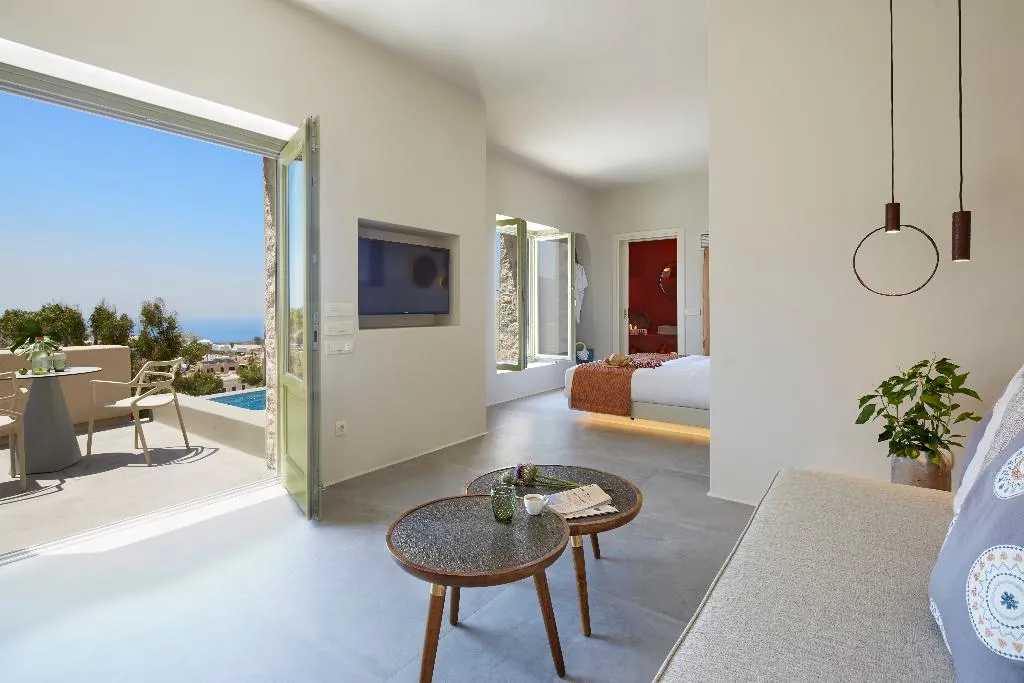 SUITE SEA VIEW Room, Aeon Suites by Mr and Mrs White, Santorini