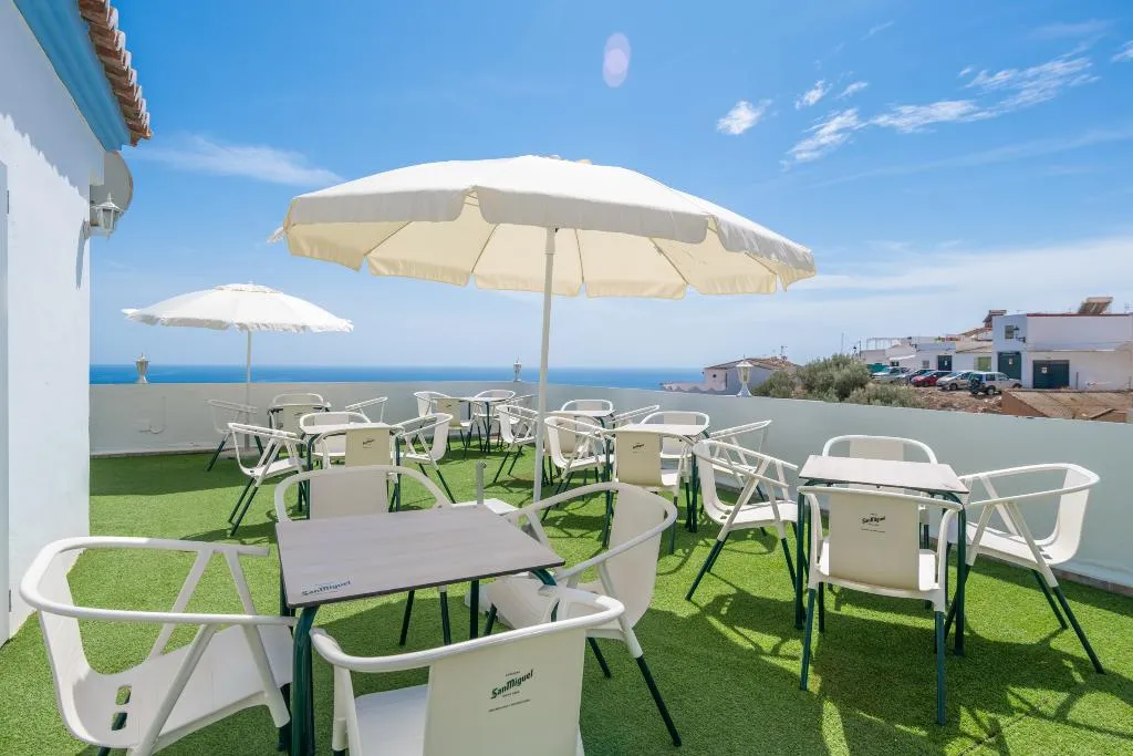 Terrace, Hotel Playamaro, Costa Del Sol