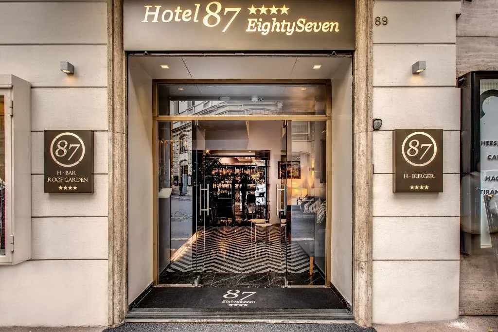 General view, Hotel 87 Eightyseven, Rome