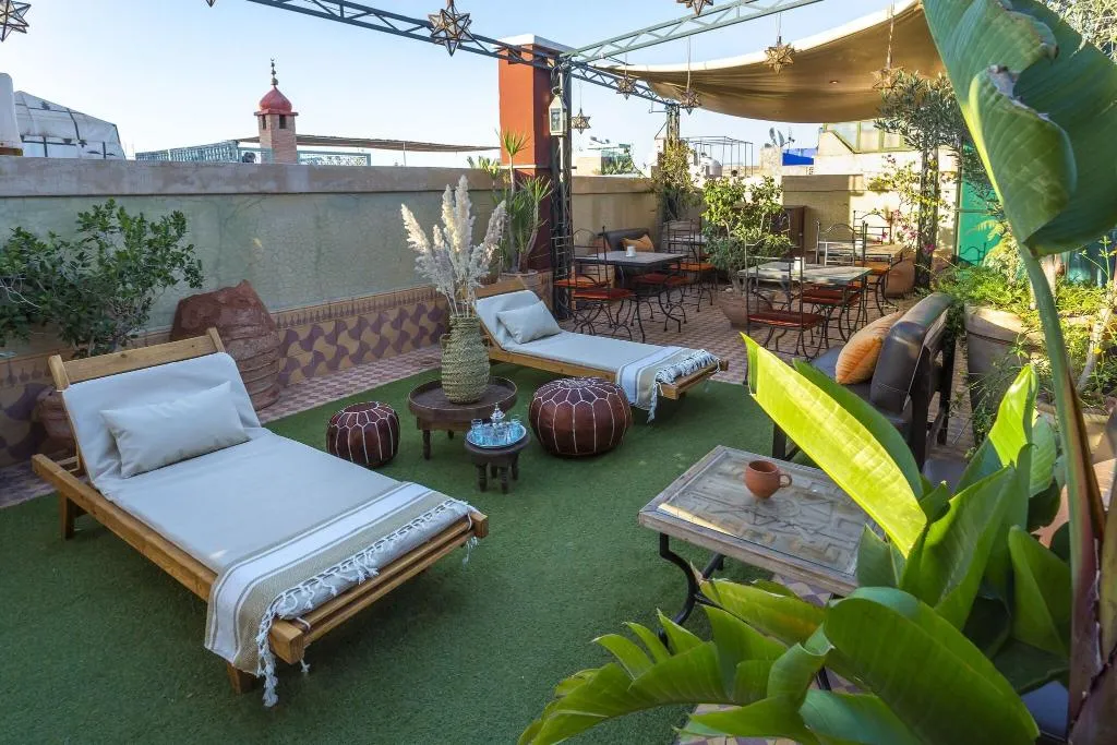 Terrace, Riad L Heure D A Ta, Marrakech