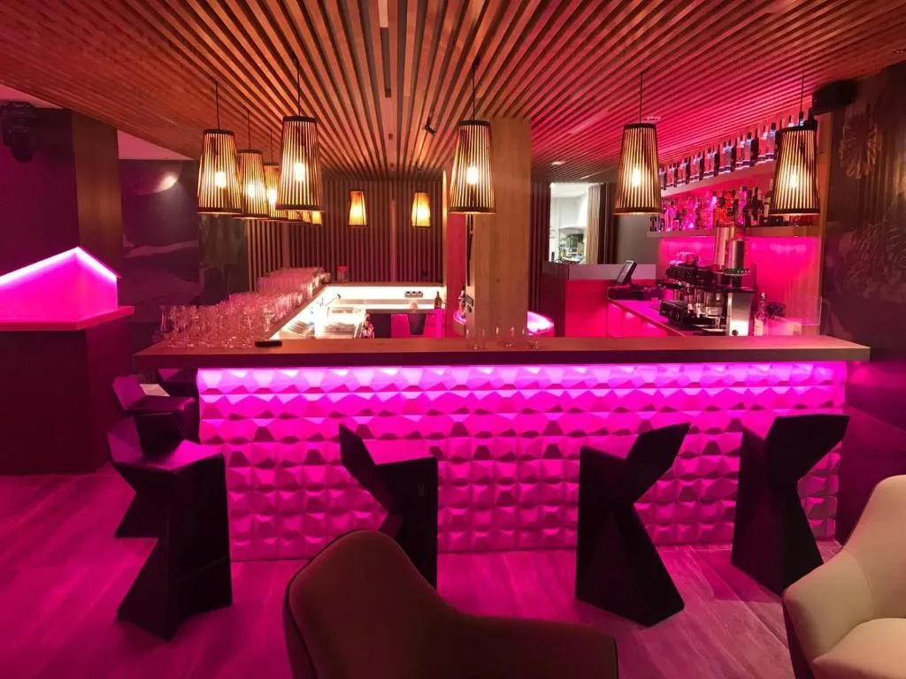 Bar, Checkin Flamingo, Costa Brava