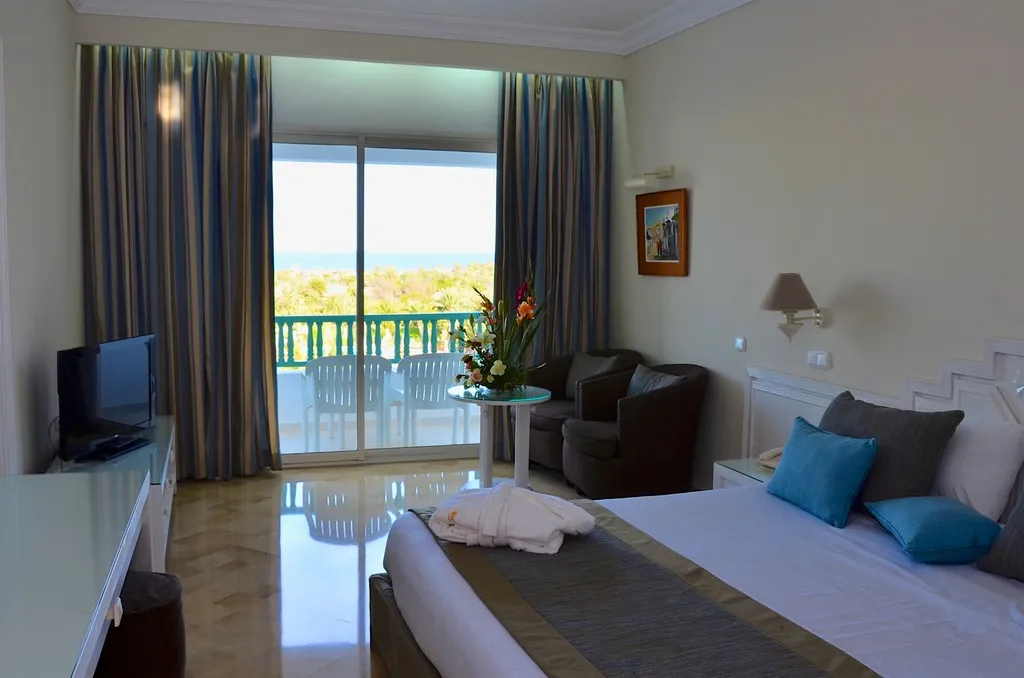 DOUBLE SINGLE USE SEA VIEW Room, Royal Garden Palace, Tunisia