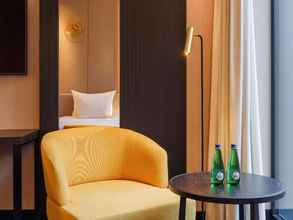 DOUBLE DELUXE WITH BALCONY Room, Movenpick Hotel Tallinn, Tallinn