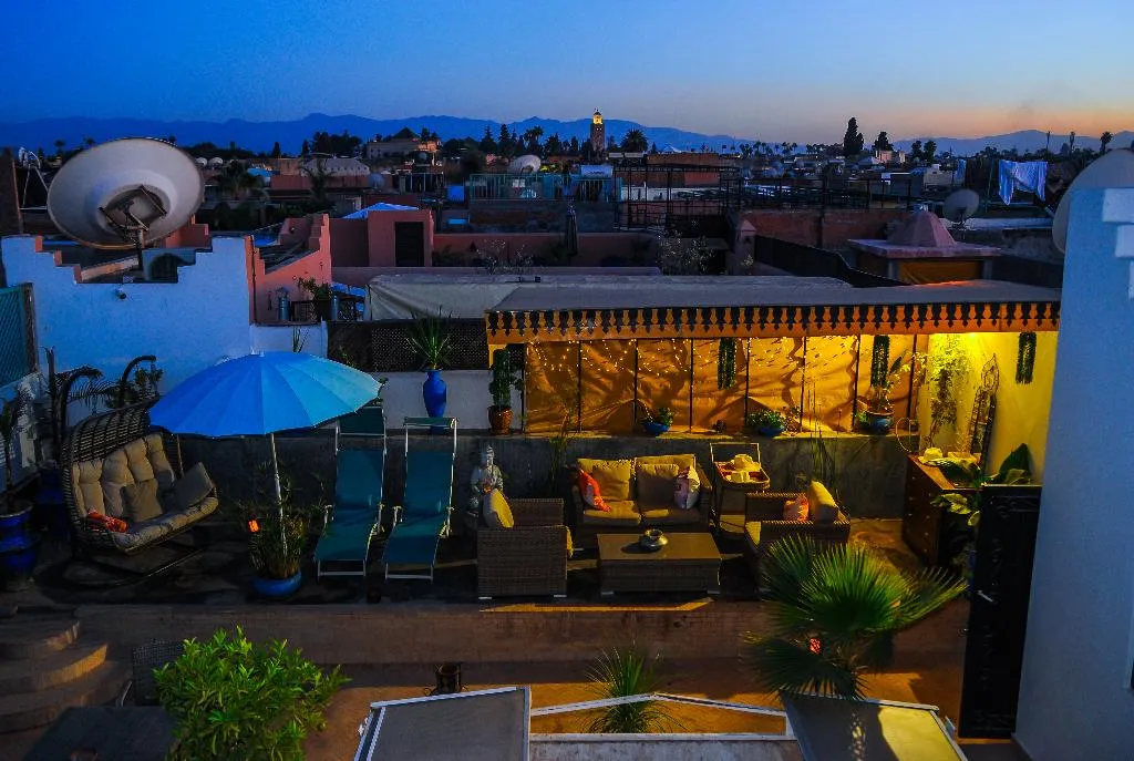 Terrace, Riad L'orchidee, Marrakech