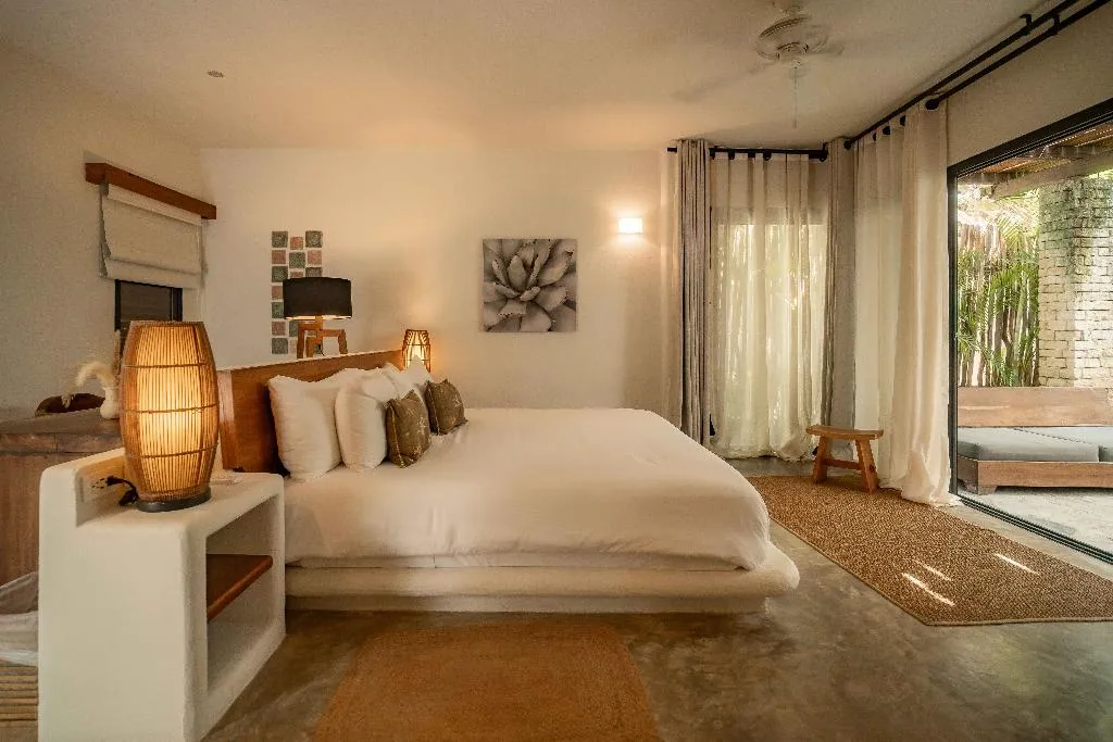 DOUBLE DELUXE WITH TERRACE Room, Chiringuito Tulum, Cancun Area