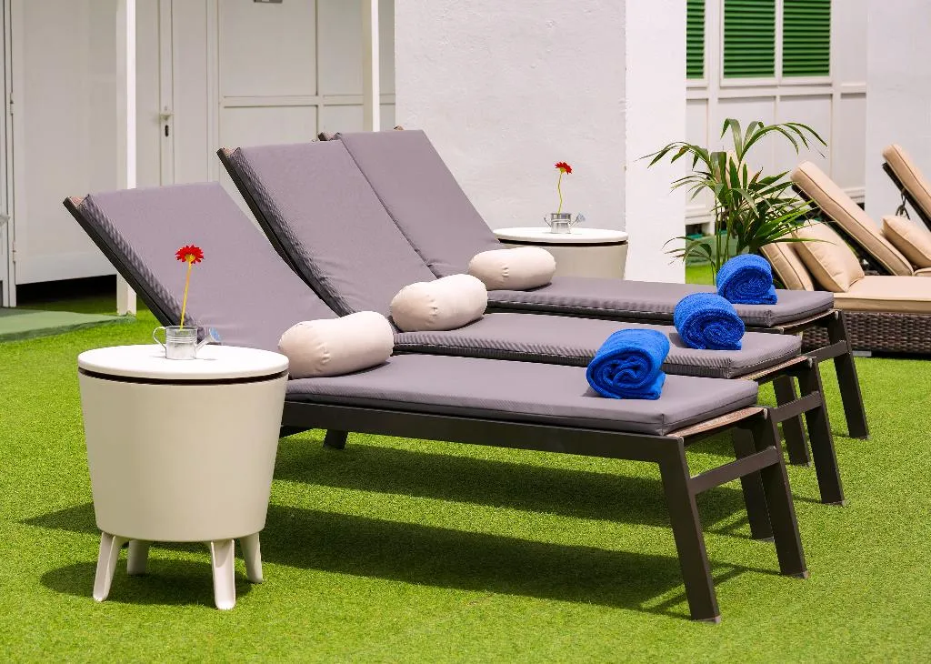 Terrace, Hotel LIVVO Fataga, Gran Canaria