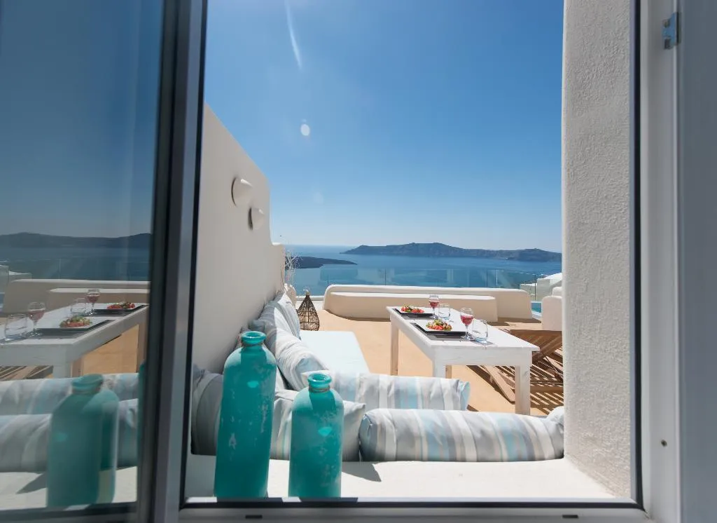Terrace, On The Cliff, Santorini
