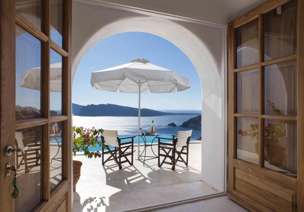 Terrace, Perivolas Lifestyle Houses, Santorini