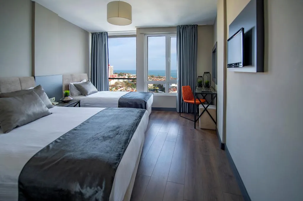 DOUBLE SINGLE USE SEA VIEW Room, Tourist Hotel Antalya, Antalya