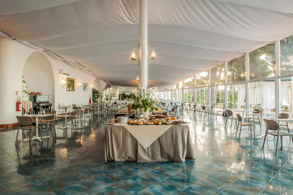 Restaurant, New Barcavela Hotel, Cagliari
