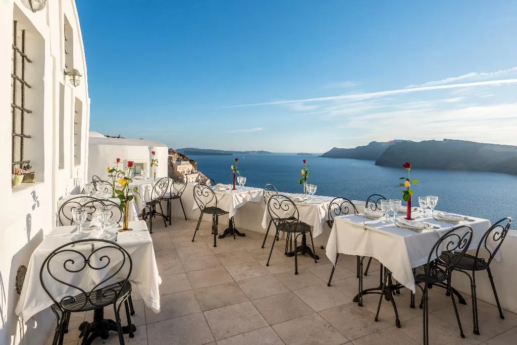 Restaurant, Fanari Villas, Santorini