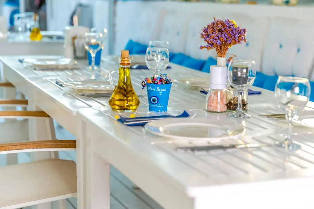 Restaurant, Otel Mavi Beyaz Palamutbükü, Dalaman