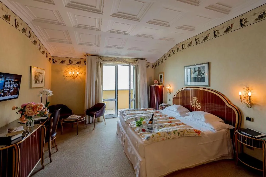 Room, Grand Hotel Villa Serbelloni, Milan