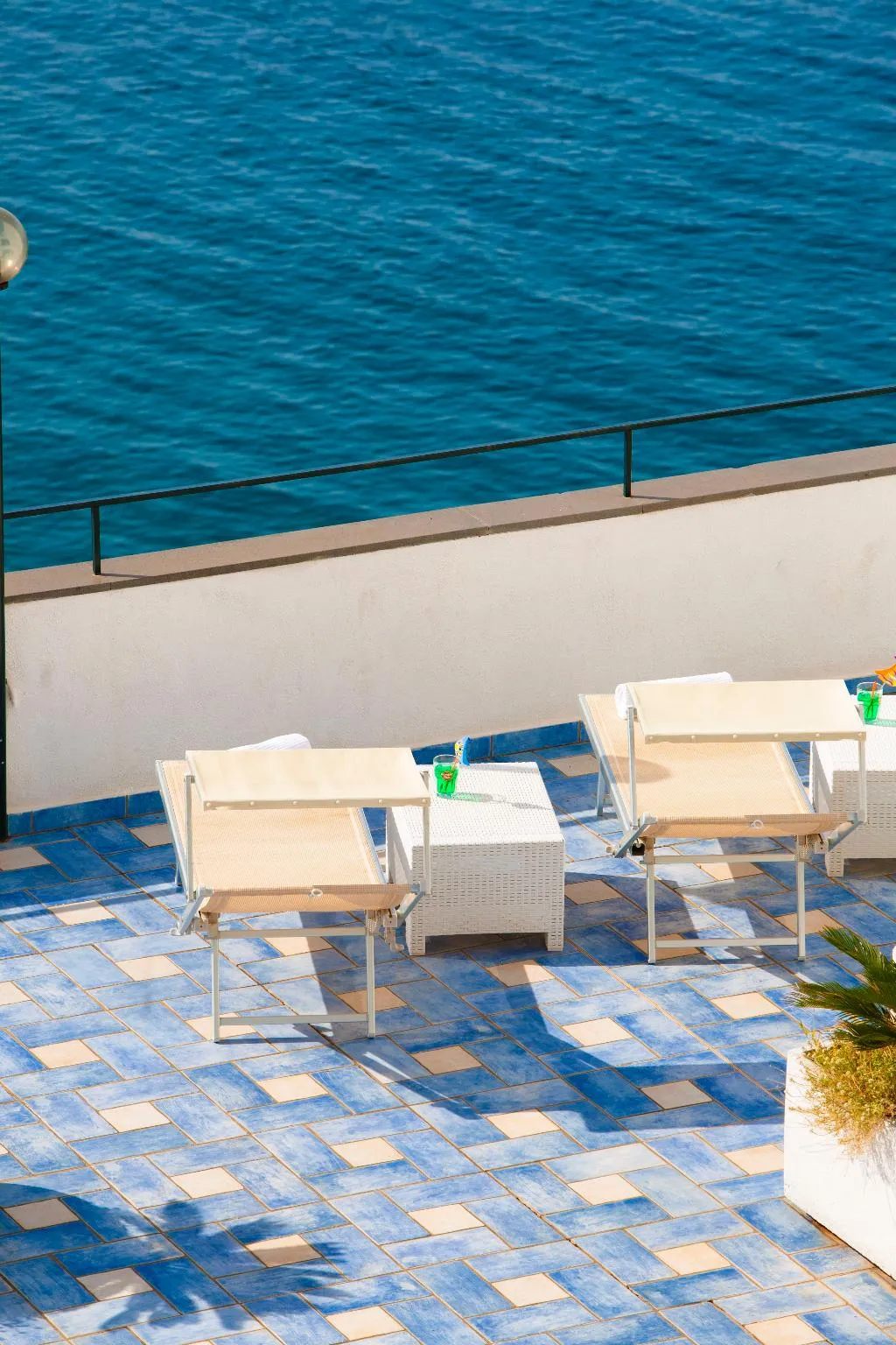 Terrace, Panorama Palace, Naples