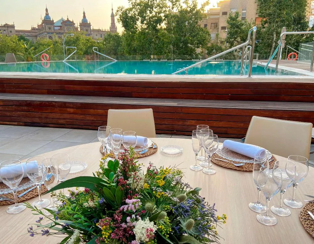 Restaurant, Melia Sevilla, Seville