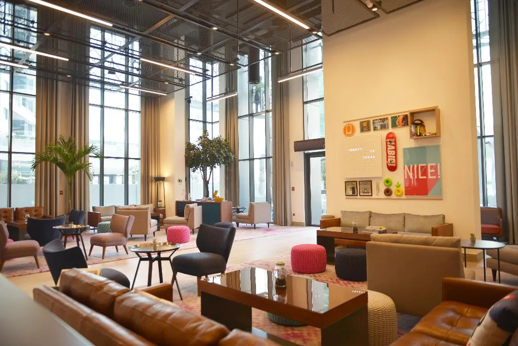 Lobby, Rove Dubai Marina, Dubai