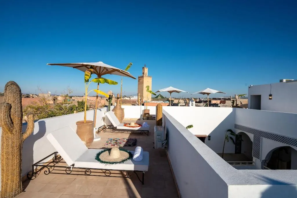 Terrace, Riad Zahrat Al Sahara, Marrakech