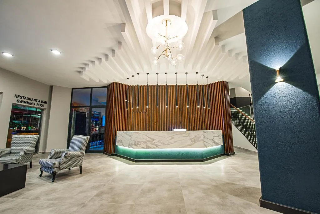 Lobby, Kleopatra Tower Apart Hotel, Antalya