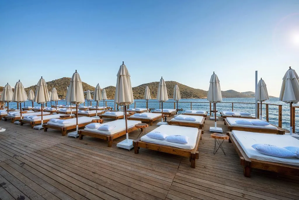 Beach, Kas Marin Hotel, Dalaman