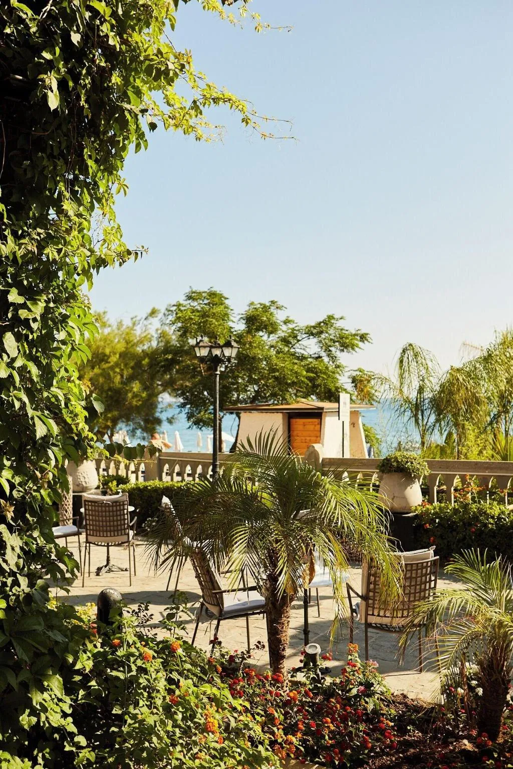 Restaurant, Grande Albergo Delle Rose, Rhodes