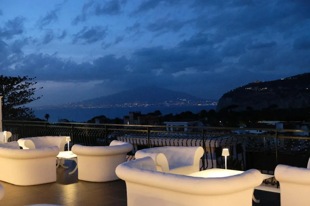 Terrace, Majestic Palace, Naples