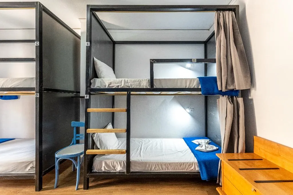 Bed in dormitory ONE BED Room, Sparta Team Hotel- Hostel, Athens