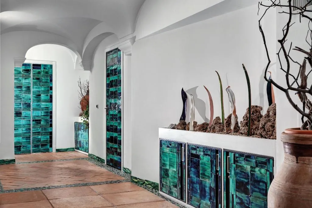 Lobby, Hotel Santa Caterina, Naples