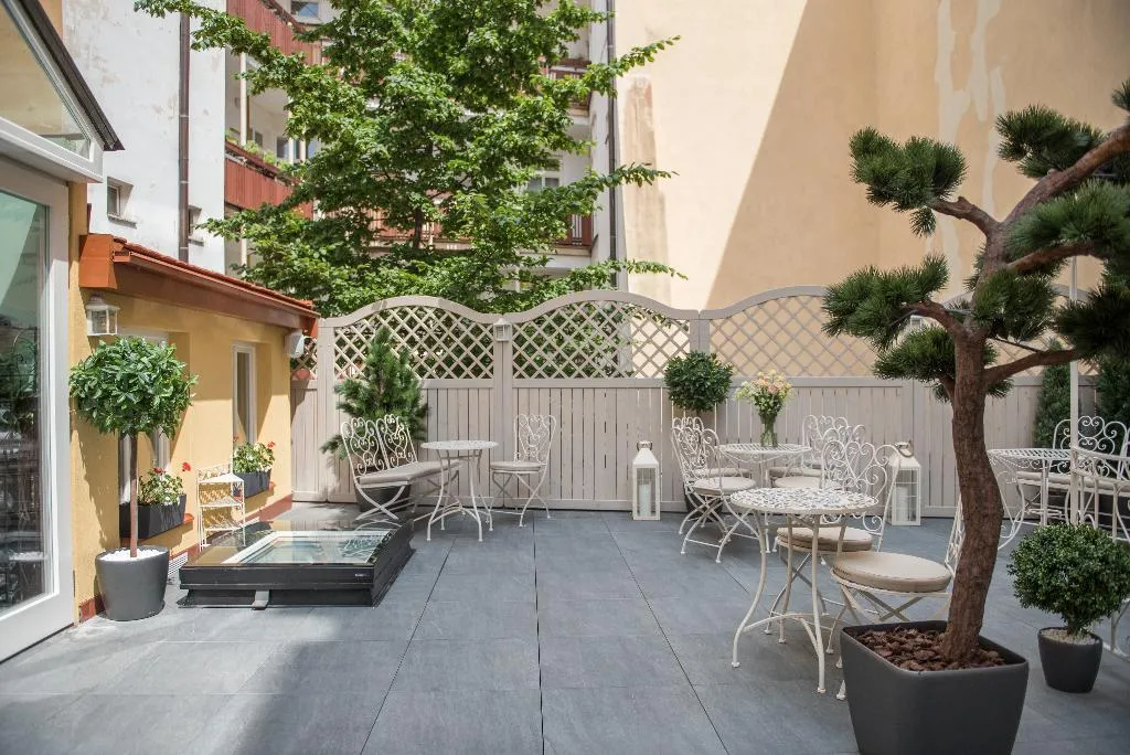 Terrace, Hastal Hotel Prague Old Town, Prague