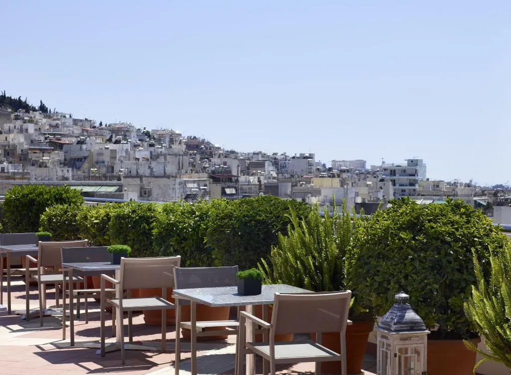 Terrace, Athens Zafolia Hotel, Athens