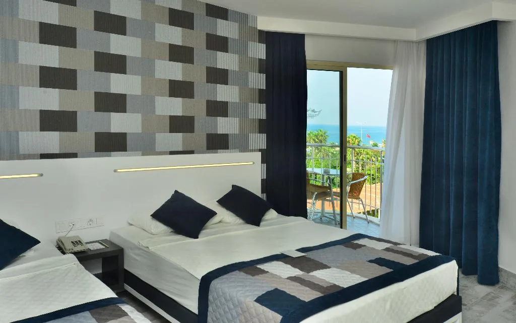 DOUBLE SIDE SEA VIEW Room, White City Beach Hotel, Antalya