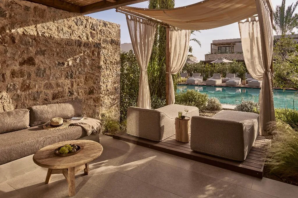 SUITE QUEEN SIZE BED Room, Theros All Suite Hotel, Kos