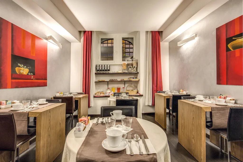 Restaurant, Hotel Rinascimento, Rome