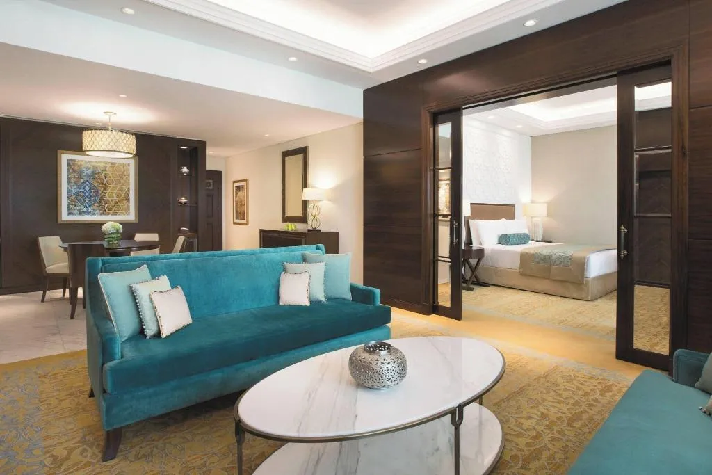 FAMILY ROOM PARTIAL SEA VIEW Room, The Ritz-Carlton, Dubai, Dubai